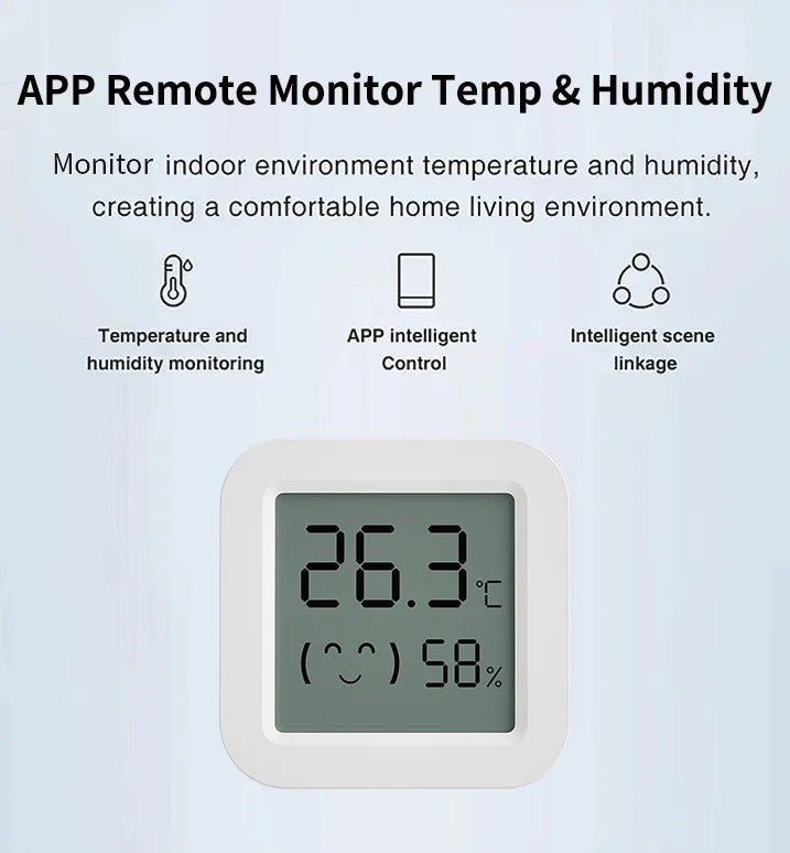 Sensor de Umidade e Temperatura Tuya ZigBee