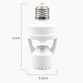 Bocal Inteligente de Lâmpada LED com Sensor de Movimento