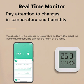 Sensor de Umidade e Temperatura Tuya ZigBee