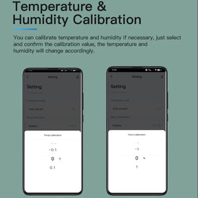 Tuya Sensor de Umidade e Temperatura Inteligente