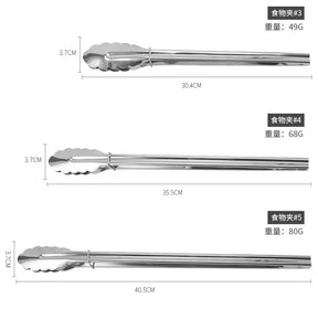 Pegador de Aço Inoxidável Churrasco Saladas e Buffet GripMaster