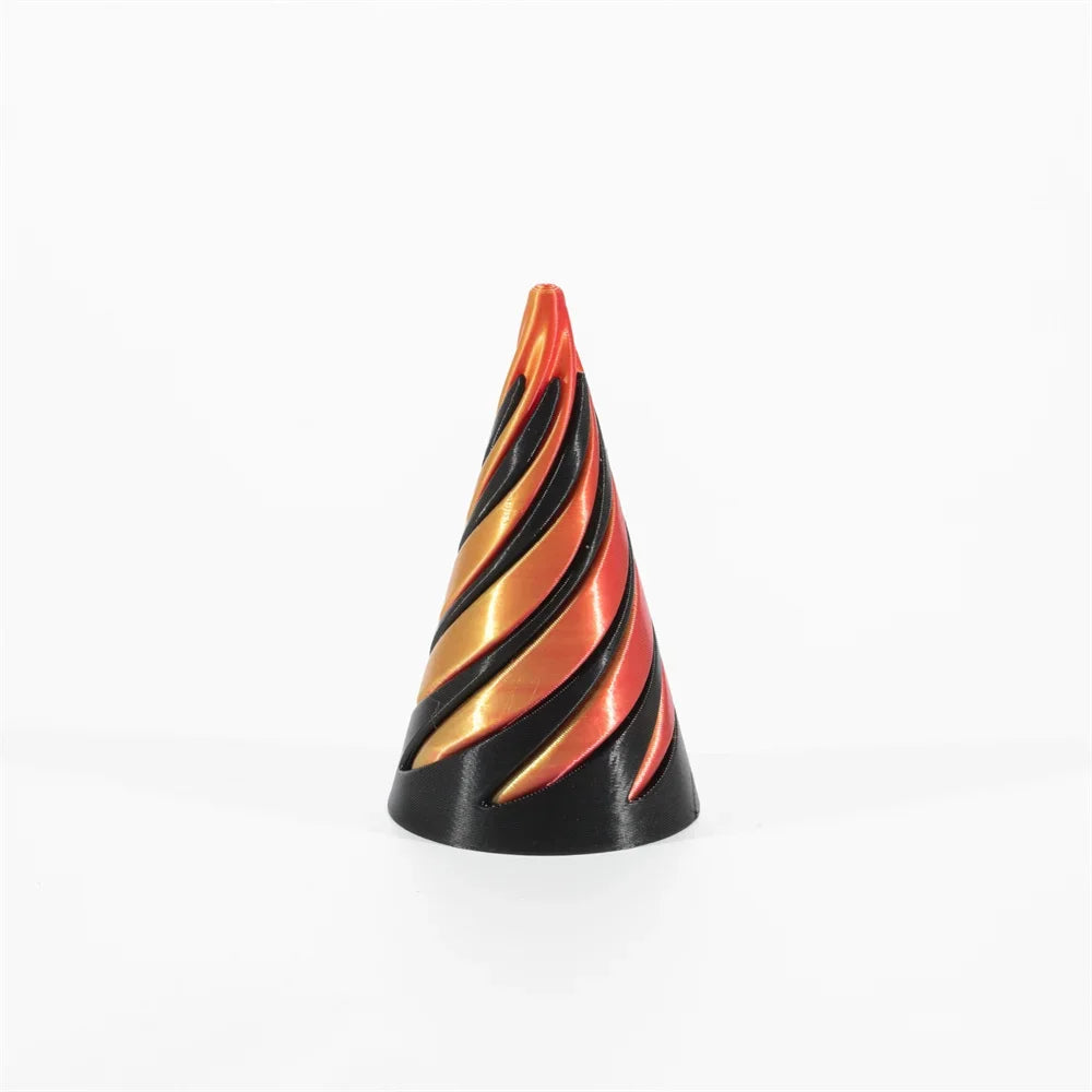 CONE ESPIRAL 3D DECORAÇÃO